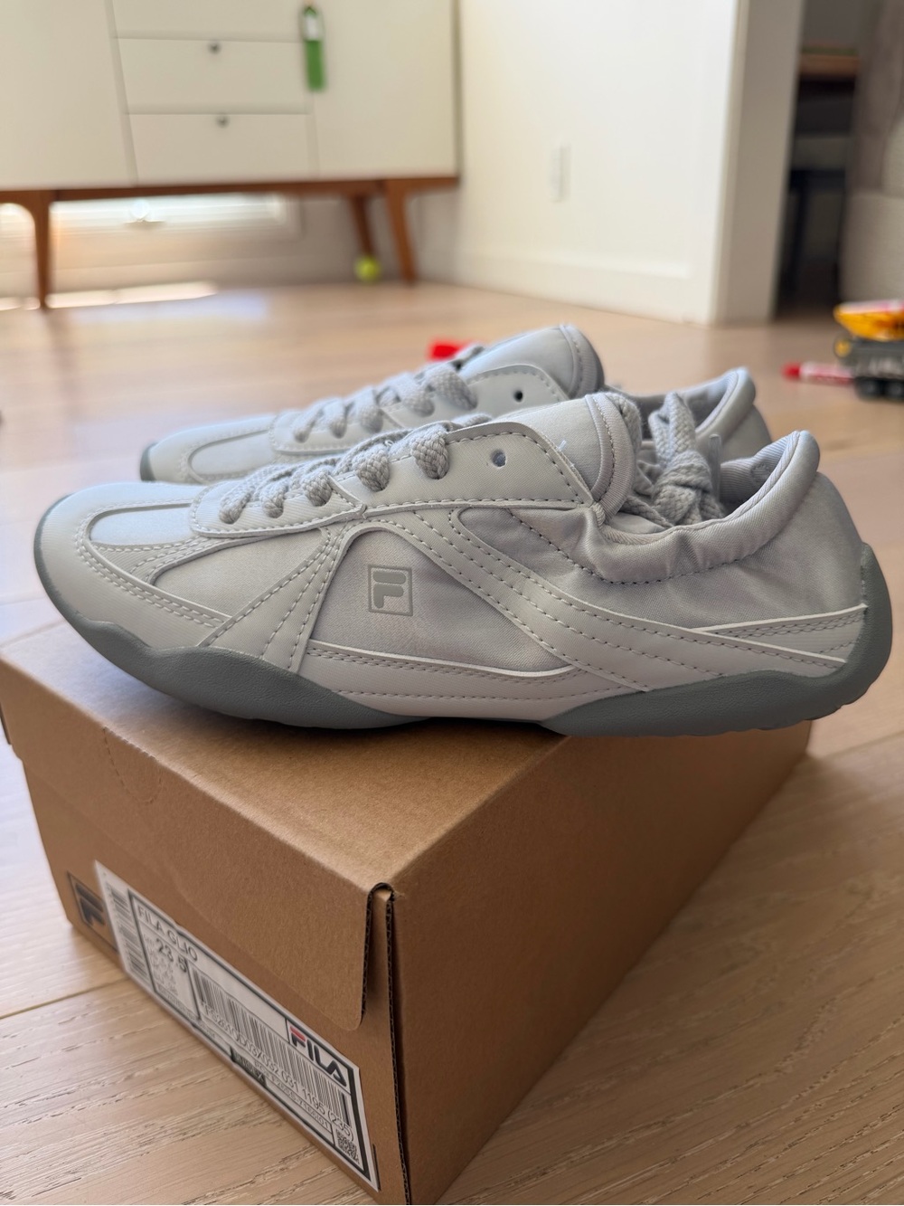 Fila Women's Ballet Sneakers in Silver